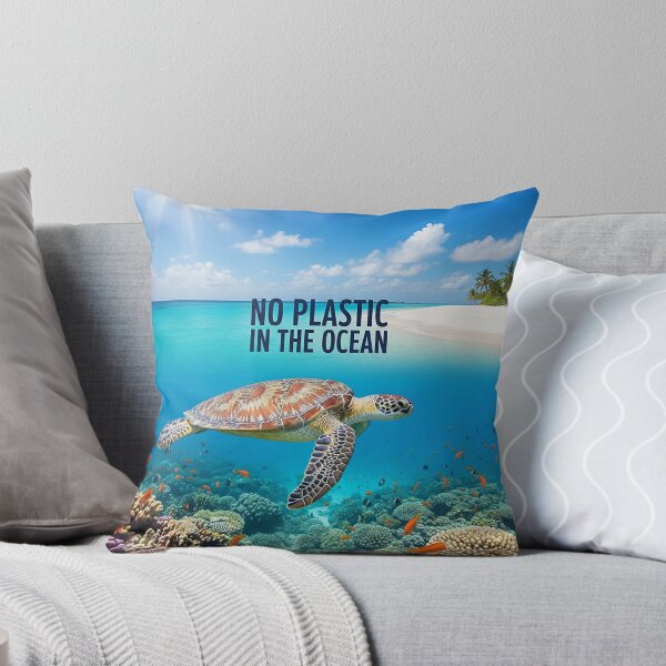 Item preview, Underwater Paradise: An Appeal for the Protection of Reefs and Turtles designed and sold by ART-POD-PL.