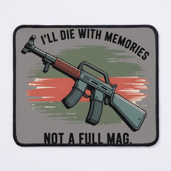 Item preview,  I'll die with memories not a full mag designed and sold by KoszulkaStreet.