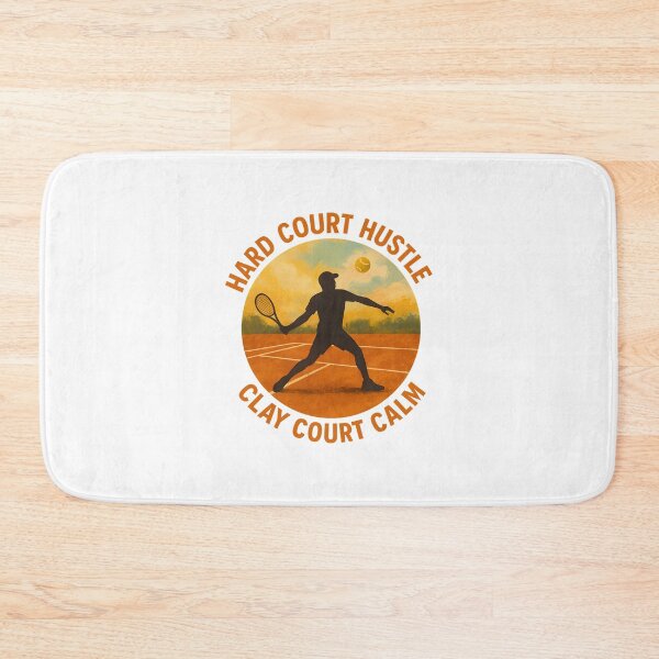 Item preview, Hard Court Hustle - Clay Court Calm - Tennis designed and sold by inkNext.