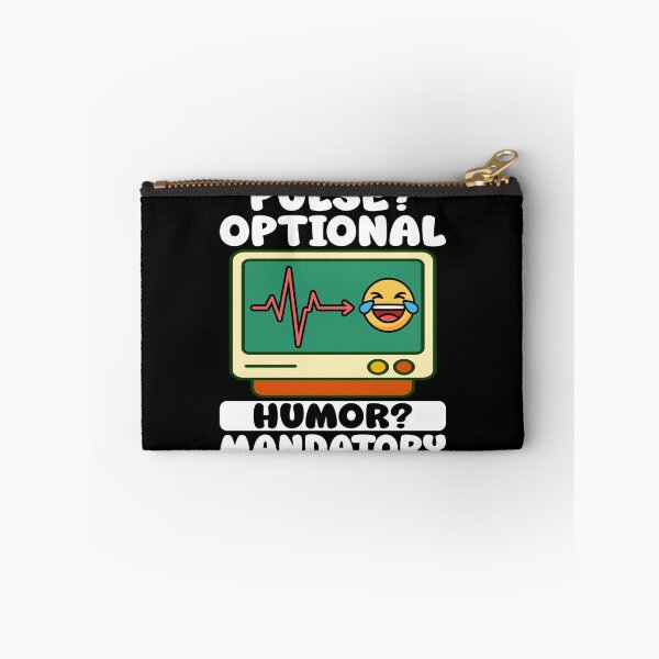 Item preview, PULSE OPTIONAL, HUMOR MANDATORY - PARAMEDIC designed and sold by KEF Custom.