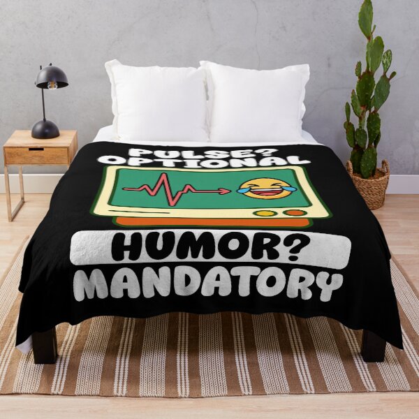 Item preview, PULSE OPTIONAL, HUMOR MANDATORY - PARAMEDIC designed and sold by KEF Custom.