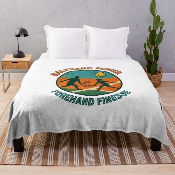 Item preview, Backhand Power - Forehand Finesse - Tennis designed and sold by inkNext.