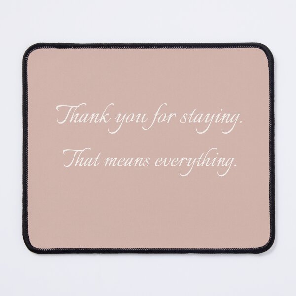 Item preview, Thank You for Staying – Grateful Relationship Printable for Couples and Friends designed and sold by KWkindwaves.