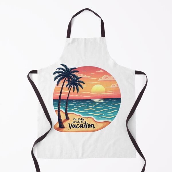 Item preview, Already on Vacation – Funny Tropical Quote Sticker designed and sold by FalistY.