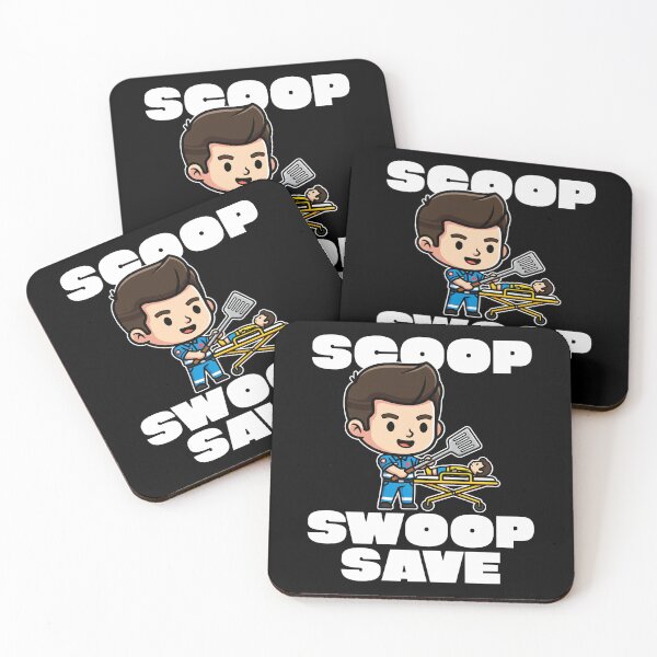 Item preview, SCOOP SWOOP SAVE - PARAMEDIC designed and sold by KEF Custom.