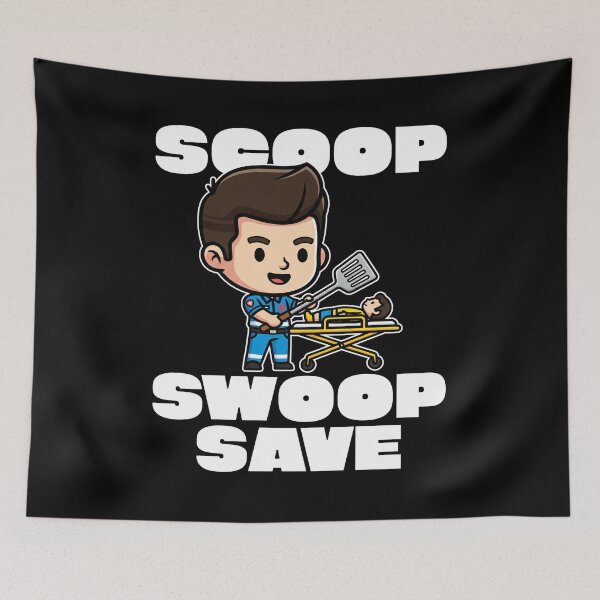 Item preview, SCOOP SWOOP SAVE - PARAMEDIC designed and sold by KEF Custom.