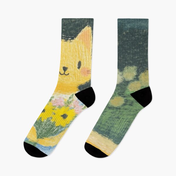 Item preview, Flower Shop Cat designed and sold by itsallaboutcats.