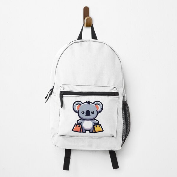 Item preview, Cute Cartoon Koala with Shopping Bags – Retail Animal Fun designed and sold by Confuzz1ed.