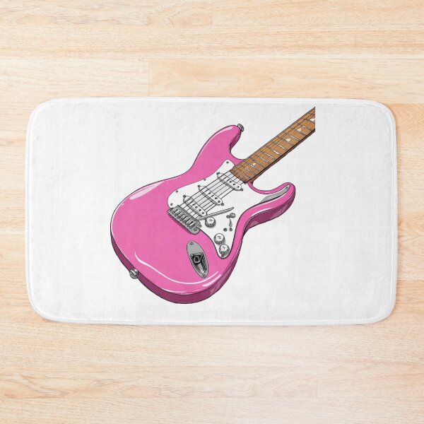 Item preview, Pink Guitar Sideways  designed and sold by Koko Doko.