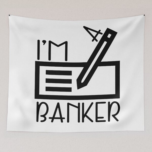 Item preview, I’m a Banker – Finance Professional & Office Design – Banking Career Gift designed and sold by sednalafandy79.