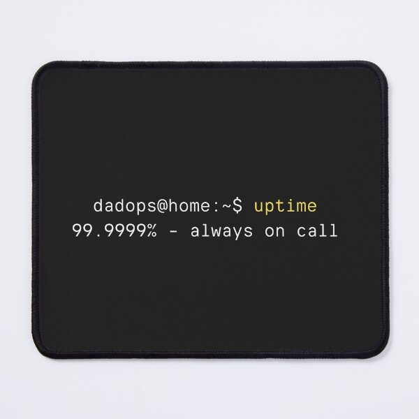 Item preview, DadOps – Always On Call | Nerdy DevOps T-Shirt for Tech Dads designed and sold by UpTimeTees.