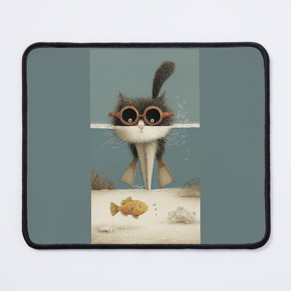 Item preview, Swimming lessons. Absolutly thrilled, somehow! designed and sold by IraPanyukova.