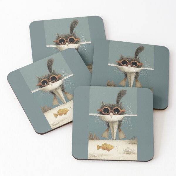 Item preview, Swimming lessons. Absolutly thrilled, somehow! designed and sold by IraPanyukova.