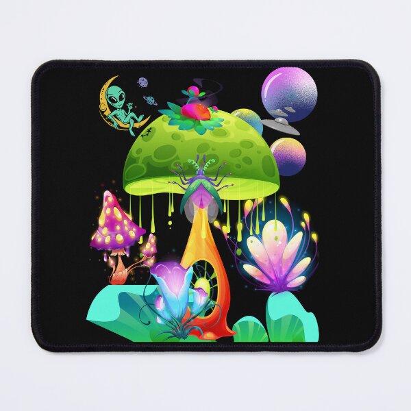 Item preview, An alien world, alien vegetation, animals and the alien itself designed and sold by DżodżoJoy.