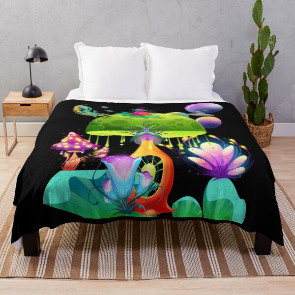 Item preview, An alien world, alien vegetation, animals and the alien itself designed and sold by DżodżoJoy.