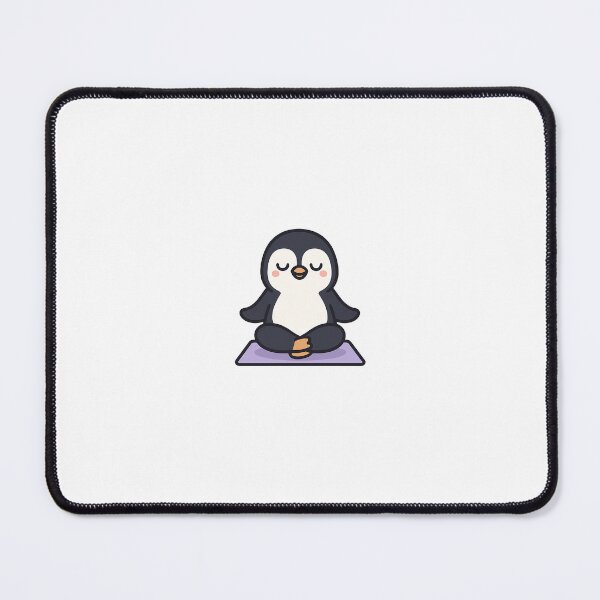 Item preview, Penguin Yoga Master: Calm & Collected designed and sold by CritterPop65.