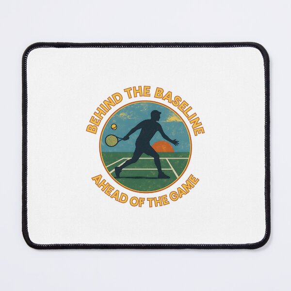 Item preview, Behind the Baseline - Ahead of the Game - Tennis designed and sold by inkNext.