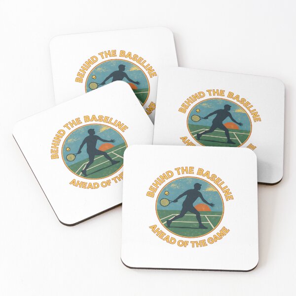 Item preview, Behind the Baseline - Ahead of the Game - Tennis designed and sold by inkNext.