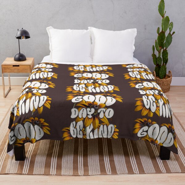 Item preview, Good Day to Be Kind (no Bg) – Retro Floral Positivity Design designed and sold by D-Islamic.