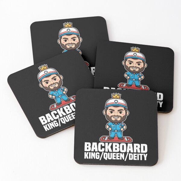 Item preview, BACKBOARD KING/QUEEN/DEITY - PARAMEDIC designed and sold by KEF Custom.
