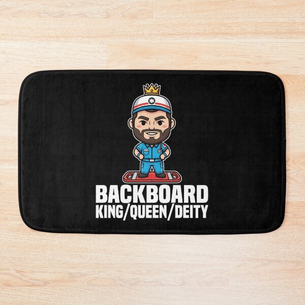 Item preview, BACKBOARD KING/QUEEN/DEITY - PARAMEDIC designed and sold by KEF Custom.