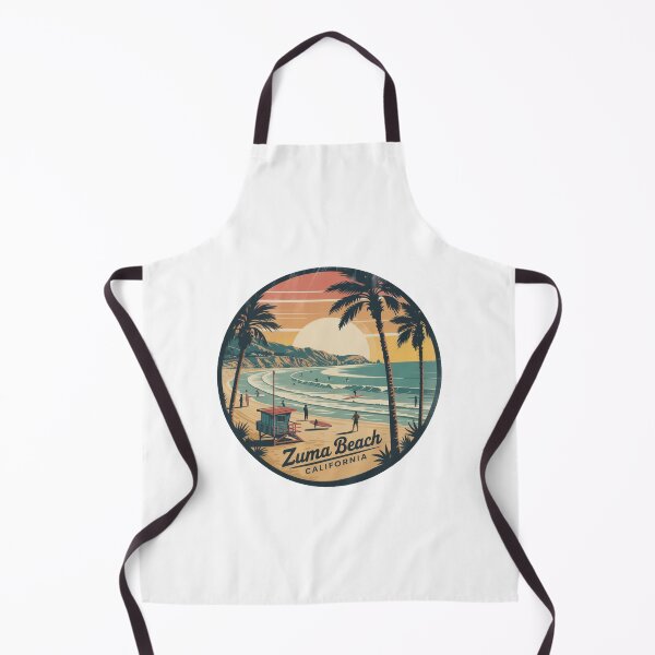 Item preview, Zuma Beach California Retro Coastal Design designed and sold by CircinusStore.