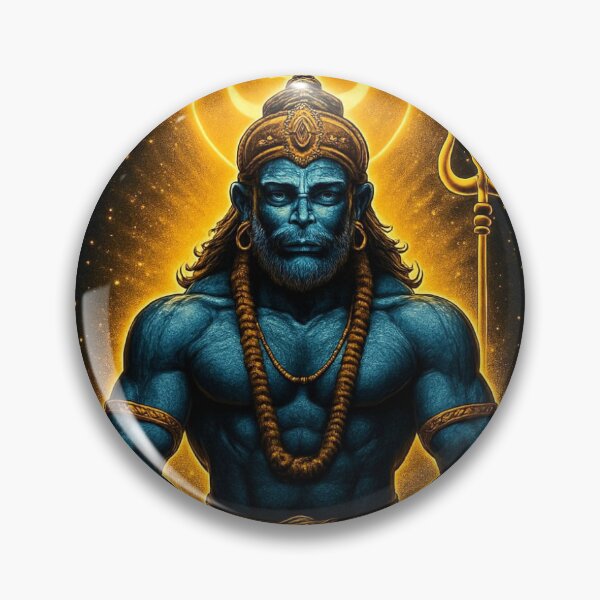 Item preview, Mighty Hanuman Strength Devotion Power Courage Divine Spirit designed and sold by streetorbit.