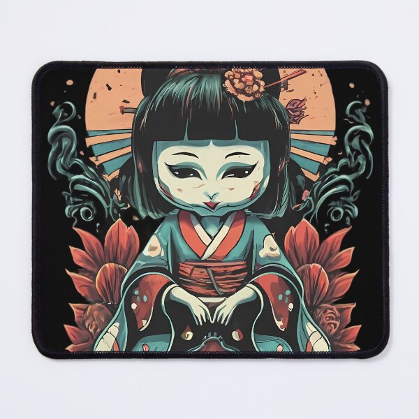 Item preview, Adorable Chibi Geisha Figure designed and sold by FAGMAVisuals.