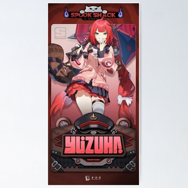 Item preview, Ukinami Yuzuha Official Poster, Zenless Zone Zero designed and sold by Astral Drop.