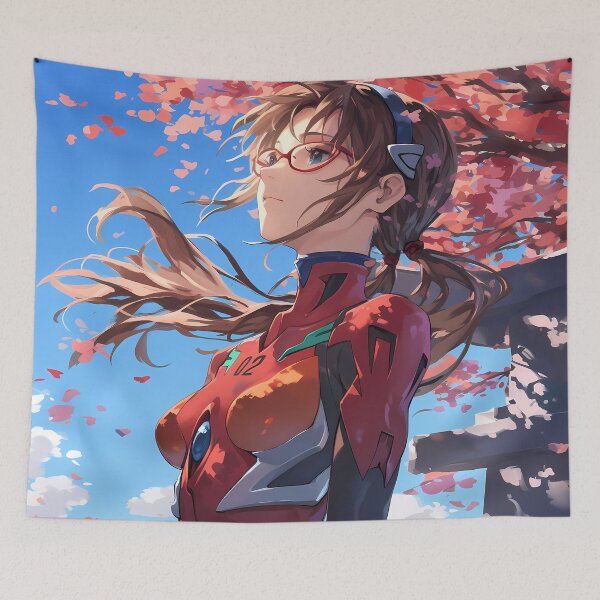 Item preview, Makinami Mari Illustrious Neon Genesis Evangelion Anime Sakura Determination designed and sold by earlobejerk.