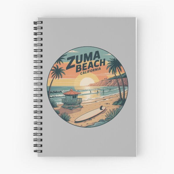 Item preview, Zuma Beach California Golden Hour Design designed and sold by CircinusStore.