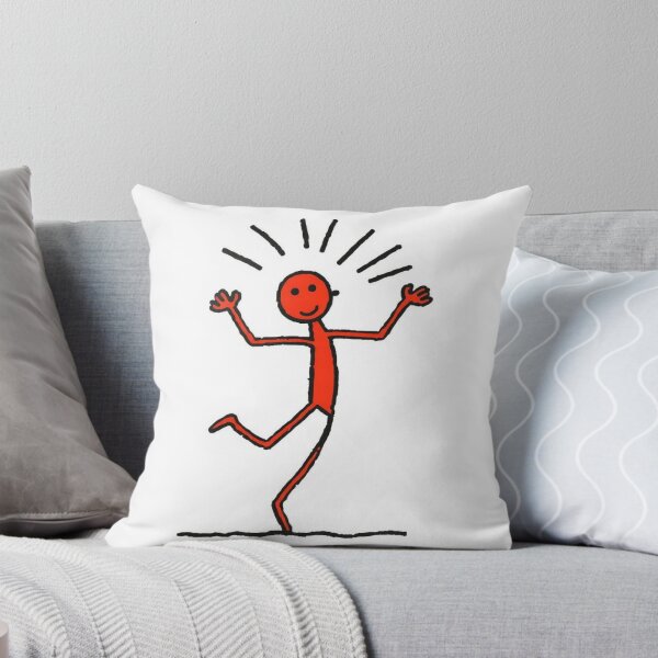 Item preview, Happy Dancing Stick Man Graphic Art designed and sold by KALEIDOSCOPE UK.