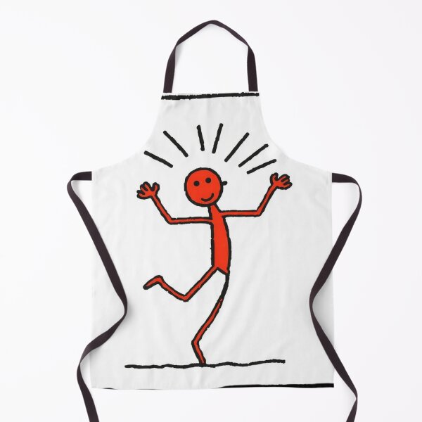 Item preview, Happy Dancing Stick Man Graphic Art designed and sold by KALEIDOSCOPE UK.