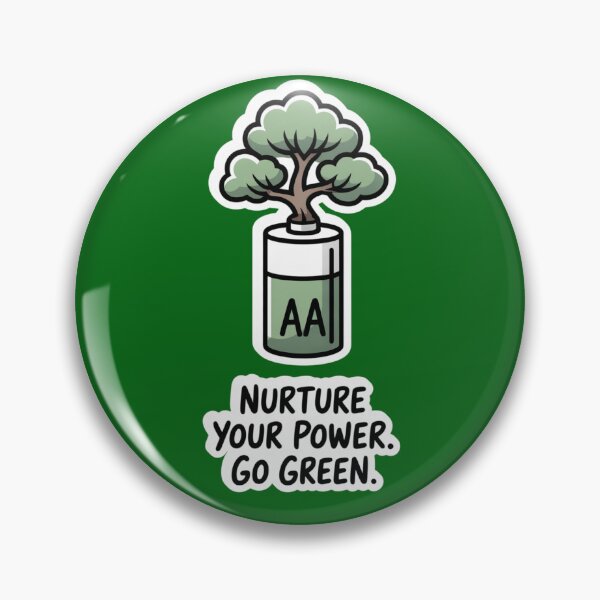 Item preview, Saving Batteries Going Green perfect for anyone who cares about the environment designed and sold by FeelCreations.