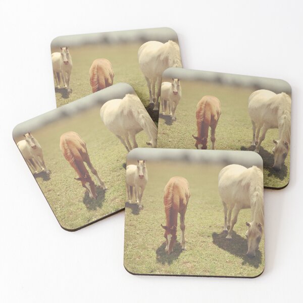 Item preview, Mares and Foal peaceful farm/ranch design designed and sold by Ishtar Park Equine Shop.