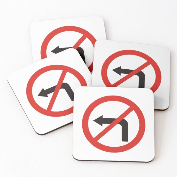 Item preview, Funny No Left Turn Sign for Conservatives and Right Thinkers designed and sold by BestDetailer.