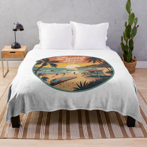 Item preview, Zuma Beach California Surf Culture Design designed and sold by CircinusStore.