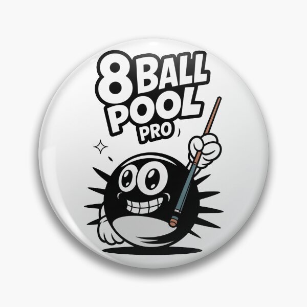 Item preview, Funny 8 Ball Pro | Billiards Humor Cartoon Design designed and sold by MonkiFlipp.