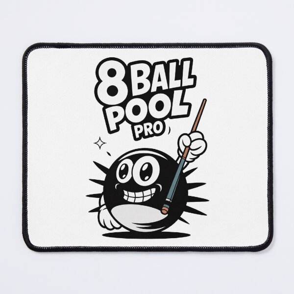 Item preview, Funny 8 Ball Pro | Billiards Humor Cartoon Design designed and sold by MonkiFlipp.