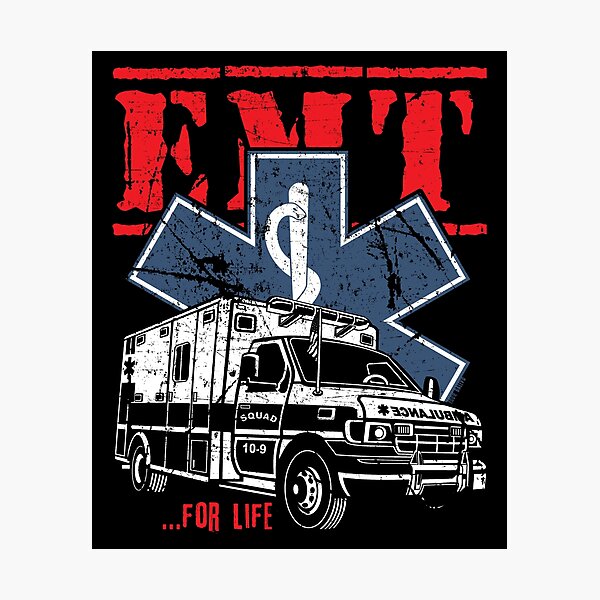 Artikelvorschau, EMT For Life EMS-Krankenwagen entworfen und verkauft von EddieBalevo.