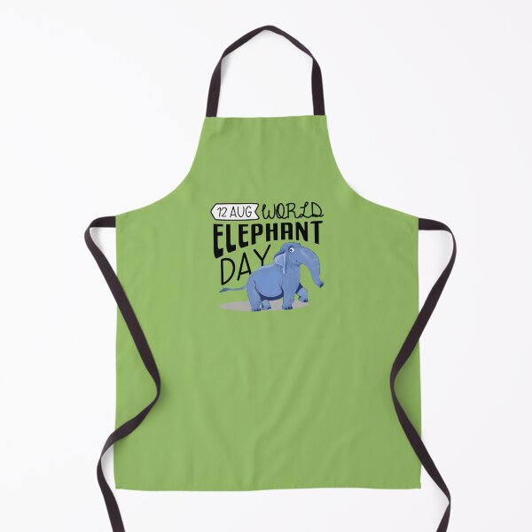 Item preview, 12 Aug World Elephant Day - Wacky Holidays designed and sold by ChemicalXShop.