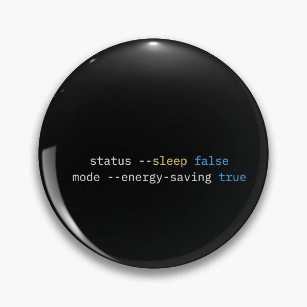 Item preview, Energy-Saving Mode T-Shirt – Terminal Nerd Joke for DevOps & Tech Dads designed and sold by UpTimeTees.