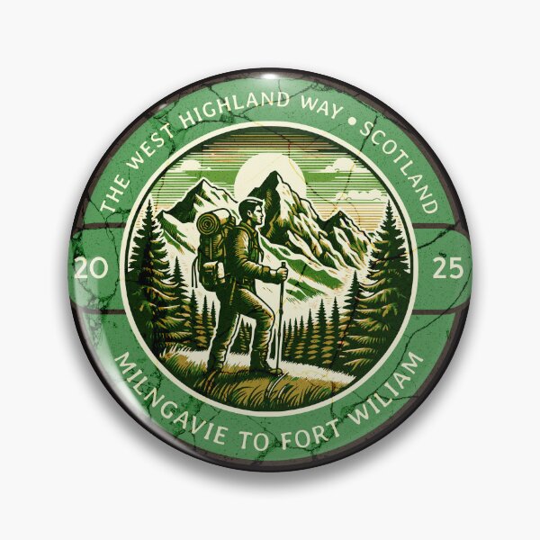 Item preview, WEST HIGHLAND WAY -SCOTLAND  sticker or shirt and more designed and sold by designkb.
