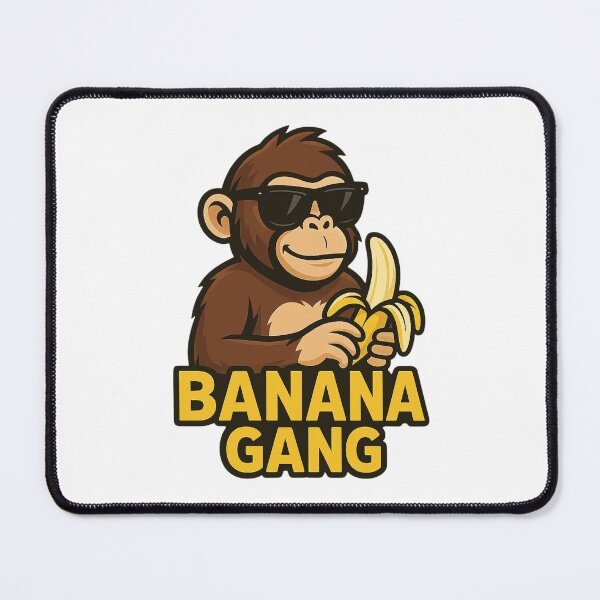 Item preview, Banana Gang – Cool monkey with sunglasses and banana | Cartoon streetwear design designed and sold by SALUdesign.