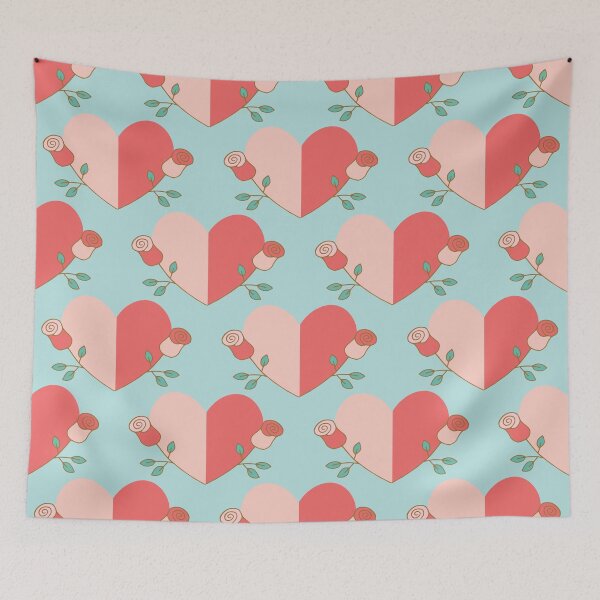 Item preview, Hearts and Roses designed and sold by Farissa Designs.