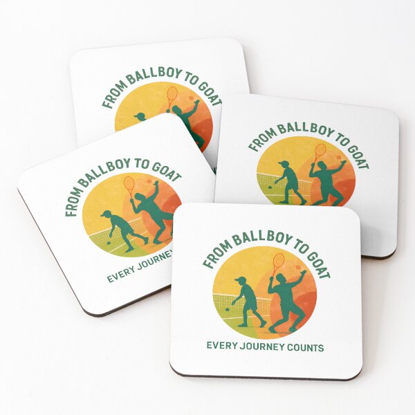 Item preview, From Ball Boy to GOAT - Every Journey Counts - Tennis designed and sold by inkNext.