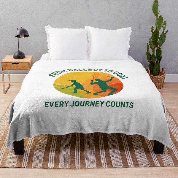 Item preview, From Ball Boy to GOAT - Every Journey Counts - Tennis designed and sold by inkNext.