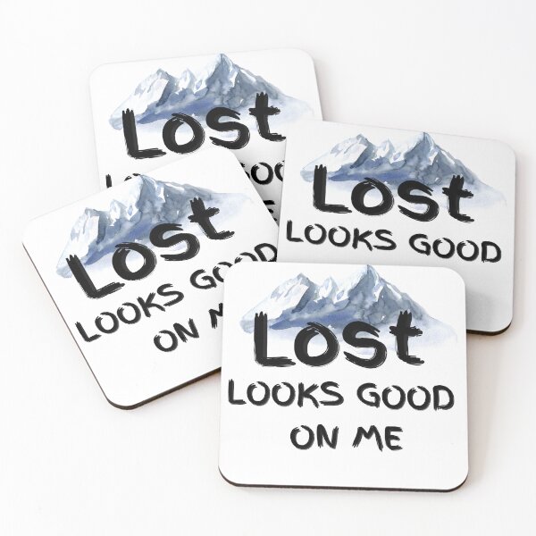 Artikelvorschau, Lost steht mir gut (Minimalistisches Design für Reiseliebhaber 1) entworfen und verkauft von Lydian Dreams.