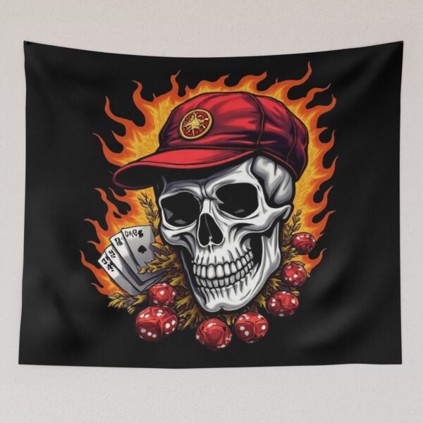 Item preview, Skull of the Royal Flush designed and sold by Iuqiune.