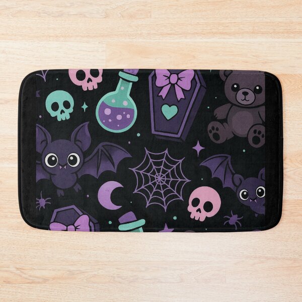 Item preview, Kawaii Pastel Goth Bears and Bats designed and sold by DarkDesiresAU.
